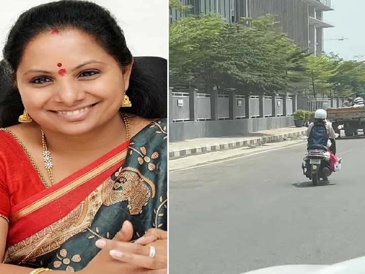 MLC Kalvakuntla Kavitha tweets road safety video shoots at nanakramguda of Hyderabad Kalvakuntla Kavitha: సూపర్ వీడియో ట్వీట్ చేసిన ఎమ్మెల్సీ కవిత, హైదరాబాద్‌లో కార్లో వెళ్తూ తీశారట - వీరు ఎంతో మందికి స్ఫూర్తి