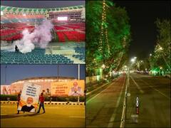 યોગી આદિત્યનાથના શપથ ગ્રહણ સમારોહની ખાસ તૈયારીઓ કરવામાં આવી રહી છે, જુઓ તસવીરો