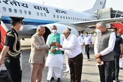 રાષ્ટ્રપતિ રામનાથ કોવિંદ બન્યા ગુજરાતના મહેમાન, કોણ કોણ આવકારવા પહોંચ્યું?