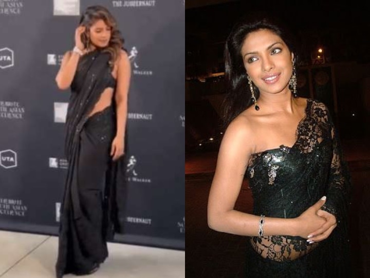 Black saree: It is the time to turn the attention | Indian Wedding Saree