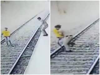 Video: ટ્રેનની સામે કૂદી જઈ આત્મહત્યાનો પ્રયાસ કરનાર યુવકને પોલીસ જવાને બચાવ્યો, જુઓ વીડિયો