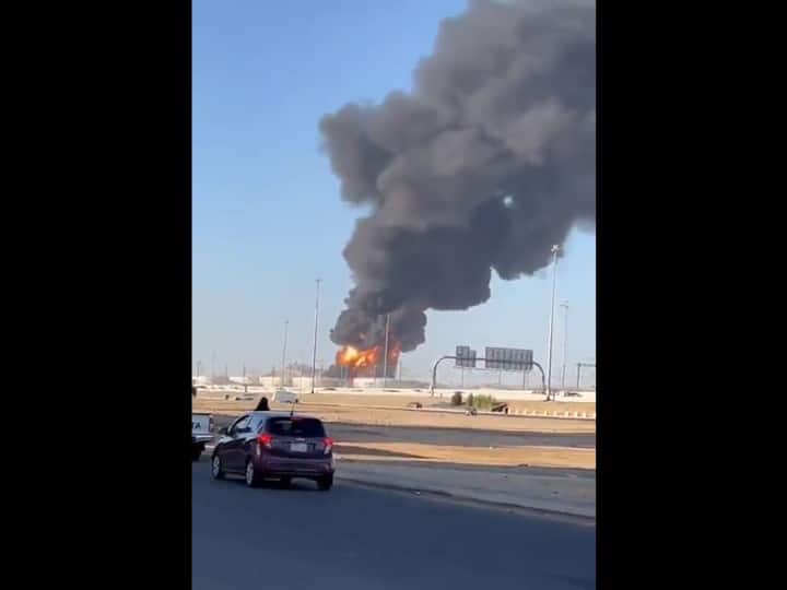 Saudi Fire After Explosion Oil Depot Near Jeddah F1 Race Venue Saudi Arabia: Yemen’s Houthi Group Launches Attack On Jeddah Oil Depot Near F1 Race Venue