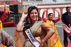 Harnaaz Kaur Sandhu: ITBP-র আয়োজিত এক অনুষ্ঠানে মিস ইউনিভার্স হরনাজ সান্ধু