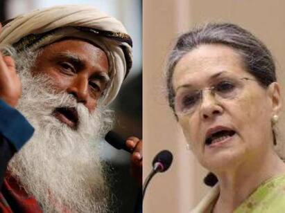 Congress Party leader sonia gandhi wishes sadhguru for save soil campaign ”மண் காப்போம் இயக்கம் வெற்றி பெற வாழ்த்துக்கள்” - சத்குருவுக்கு சோனியா காந்தி கடிதம்