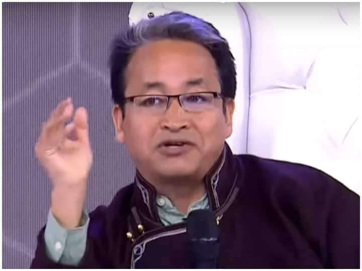 ABP Ideas of India Summit 2022 Soman Wangchuck ask when we get freedom to learn schooling in mother tongue ABP Ideas of India: सोनम वांगचुक ने पूछा - मातृभाषा में पढ़ने और सीखने की आजादी कब मिलेगी?