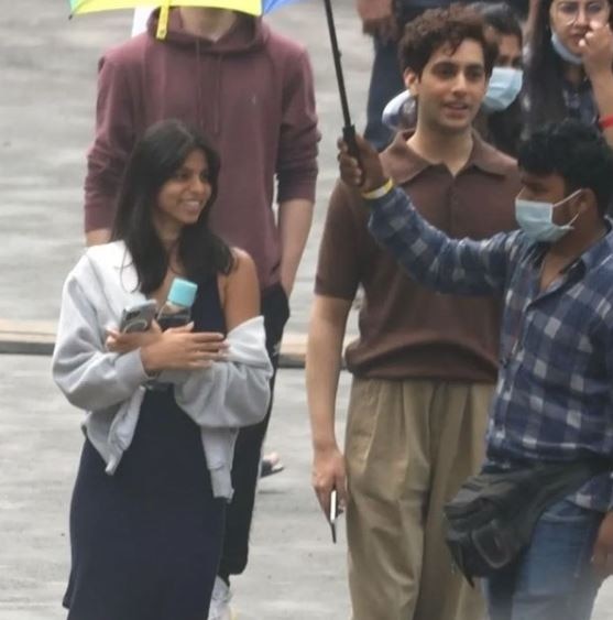 SRK's Daughter Suhana Khan With Big B's Grandson Agastya Nanda & Khushi Kapoor Begin Shooting For Their Debut Movie- See Pics From Set