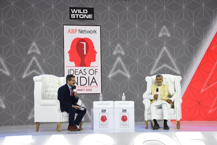 Nobel Peace Prize winning child rights activist Kailash Satyarthi, speaking at ABP Ideas of India, said that the roadmap for changing India in the next 25 years is to begin by providing quality education to all the children.
