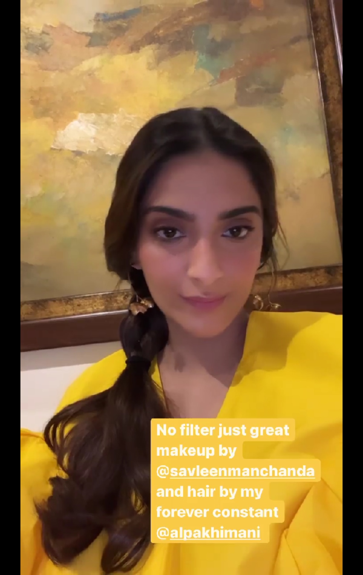 Sonam Kapoor Shows Off Her Pregnancy Glow In A Chic Shade Of Yellow