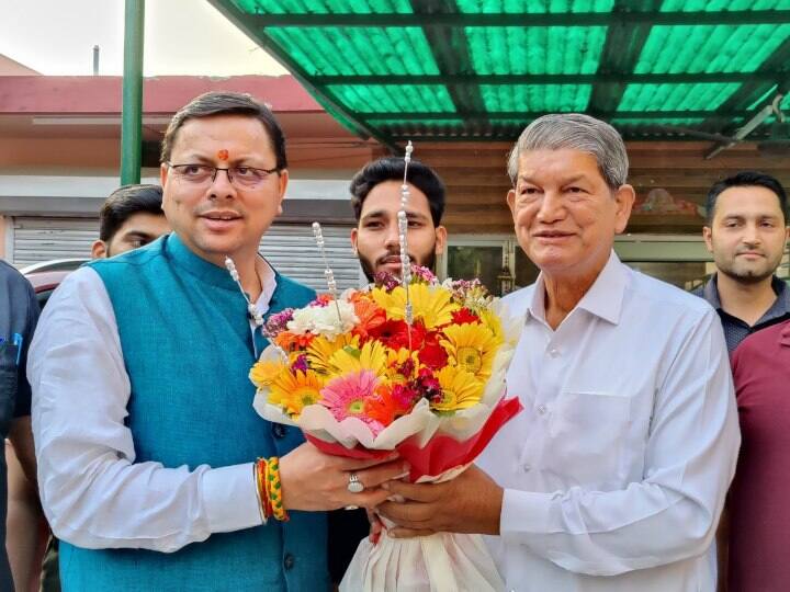 Uttarakhand Politics: 'मेरी उनसे ऐसी कोई बात नहीं हुई जिससे...', सीएम धामी से मिलने के हरीश रावत ने दी ये प्रतिक्रिया Harish Rawat gave reaction after meeting CM pushkar singh Dhami ann Uttarakhand Politics: 'मेरी उनसे ऐसी कोई बात नहीं हुई जिससे...', सीएम धामी से मिलने के हरीश रावत ने दी ये प्रतिक्रिया