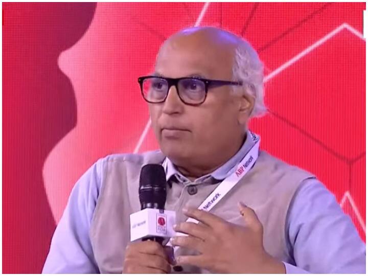 ABP Ideas of India Summit 2022 Conversation Excavating The Past Prof Makarand R Paranjape Sudheendra Kulkarni ABP Ideas of India: सुधींद्र कुलकर्णी बोले - विभाजनकारी राजनीति की भारत में जरूरत नहीं, 80-20 फॉर्मूले का भी किया जिक्र