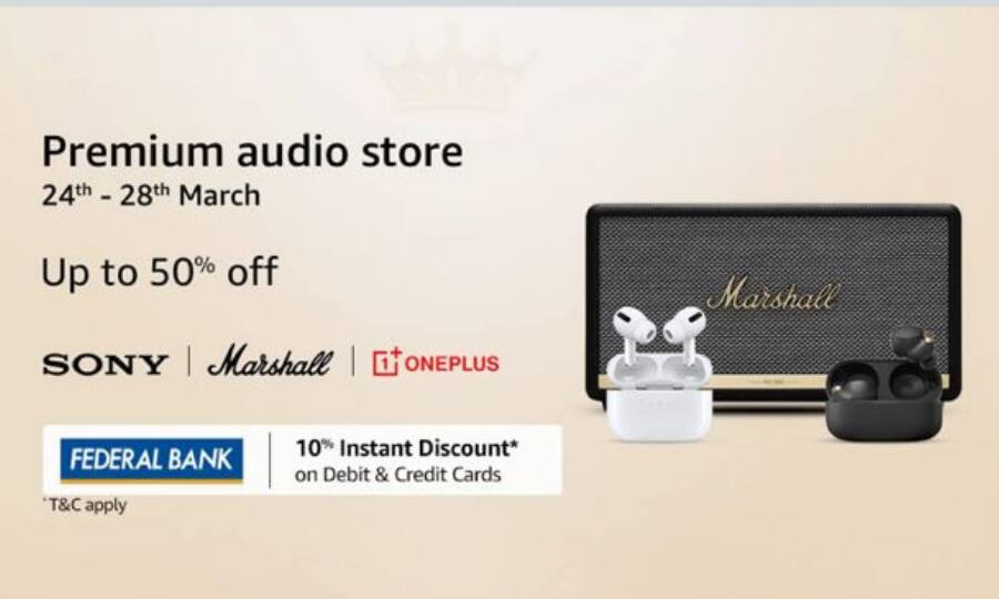 सबसे प्रीमियम क्वालिटी के Sony Sound bar पर मिल रहा है 30% तक का डिस्काउंट ! Sony Wireless Portable Speaker On Amazon Sony Wireless Earbuds Sony Sound Bar Price Best Sound Bar Brand Best Music System सबसे प्रीमियम क्वालिटी के Sony Sound bar पर मिल रहा है 30% तक का डिस्काउंट !