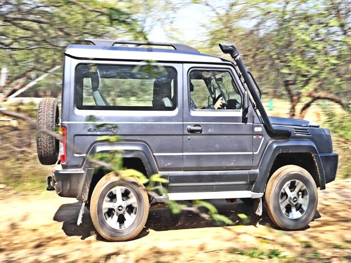First of all, the new Gurkha is huge despite being a 3-door with an increase in its dimensions. That along with the new style makes heads turn when you drive it. The Gurkha stands tall and is every inch a proper offroader along with an old-school look. The design is changed with a new round LED headlamp, grille, or the boxy but muscular proportions. It's wide too and the snorkel gives it a look of 'not to be messed with'. Needless to say, others move away when they see it in the rearview mirrors plus I did not use the horn even once- the presence is enough!