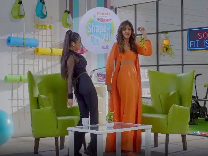 Shahnaz Gill danced with Shilpa Shetty video will win your heart शिल्पा शेट्टी संग शहनाज गिल ने लगाए ठुमके, वीडियो देख फैन्स बोले- आप दोनों ही हैं रॉक