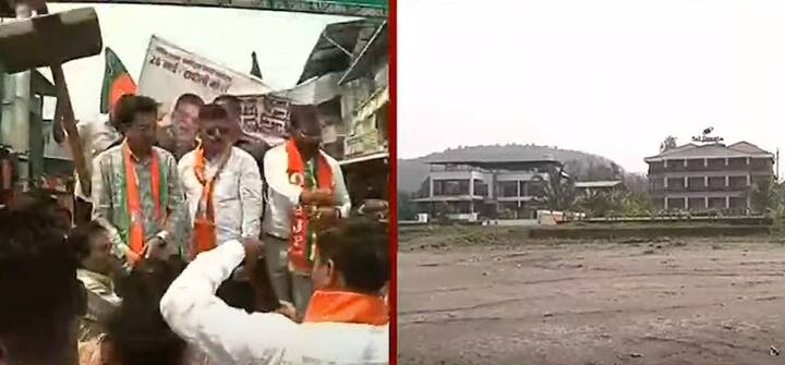 मंत्री अनिल परब यांचे रिसॉर्ट बेकायदेशीर असल्याचा सोमय्यांचा आरोप