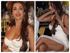 व्हाइट ड्रेस में मलाइका अरोड़ा ने झटके ऐसे बाल, देखें उनका ये ग्लैमरस लुक