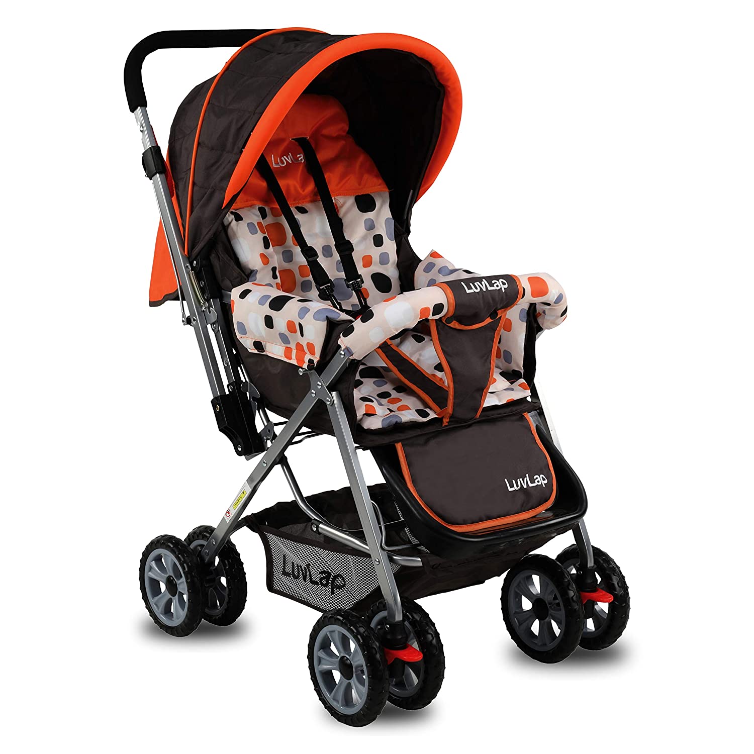 Luvlap Tutti Frutti Stroller/Buggy, Compact & Travel Friendly, for