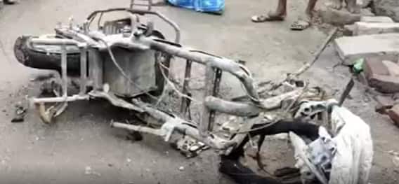 Battery Vehicle Blasts While Charging | Tragic Accident in TamilNadu | తండ్రీ కుమార్తెలు మృతి