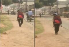 Viral : मुलीचा मृतदेह खांद्यावर घेऊन बापानं गाठलं 10 किमी, 7 वर्षाच्या बालिकेची रुग्णवाहिकेअभावी फरफट?
