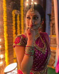 Ennenno Janmala Bandham Debjani Modak : పెళ్లికూతురు గెటప్ లో వేదశ్విని(దేబ్‌జాని మోదక్) ఎంత అందంగా ఉందో