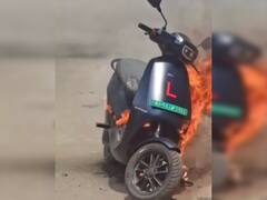 ओला S1 Pro इलेक्ट्रिक स्कूटर में लगी आग, वीडियो हुआ वायरल