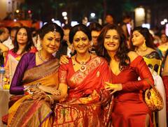 Sonar Songsar: এক ফ্রেমে জুন আন্টি, শ্রীময়ী আর সর্বজয়া, অনুষ্ঠানে হাজির মদন মিত্র, সুজিত বসু