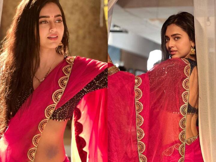 करण कुंद्रा ने गर्लफ्रेंड तेजस्वी प्रकाश की इन तस्वीरों पर कमेंट करते हुए लिखा है– Dead और इसके साथ उन्होंने हार्ट इमोजी भी बनाई है यानी तेजस्वी की तस्वीरें देख करण तो हो गए हैं पूरी तरह फिदा. (फोटो – सोशल मीडिया)