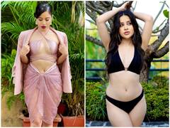 उर्फी जावेद ने ब्लैक बिकिनी पहन दिखाया टशन, बला की खूबसूरती देख फैंस बोले- परी सा हुस्न