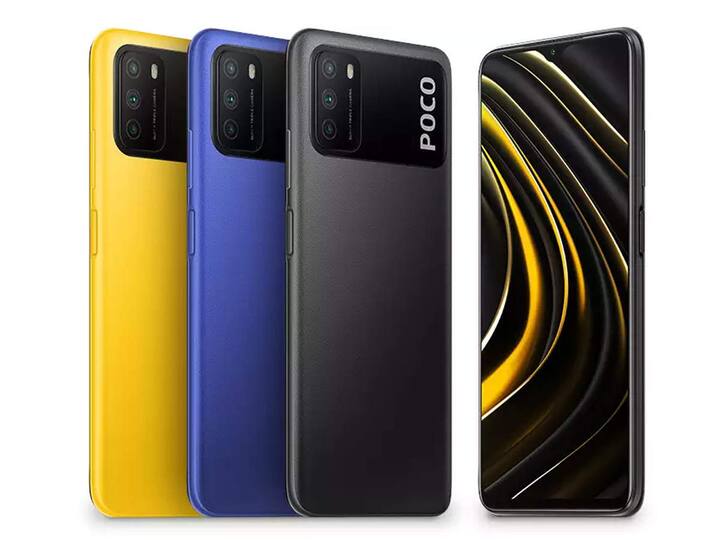 Poco M3: इस स्मार्टफोन में 4 जीबी की रैम के साथ 64 जीबी की इंटरनल मैमोरी दी गई है. इसकी डिस्प्ले 6.53 इंच की है और इसमें ट्रिपल रियर कैमरा सेटअप है. इसको पावर देने के लिए इसमें 6000mAH की बैटरी दी गई है. फ्लिपकार्ट पर इसकी कीमत 10,999 रुपये है.