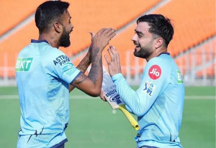 IPL 2022: Gujarat Titans announces Rashid Khand name as vice captain of team IPL 2022: ગુજરાત ટાઈટન્સે રાશિદ ખાનને શું મોટી જવાબદારી સોંપી ? જાણો વિગત