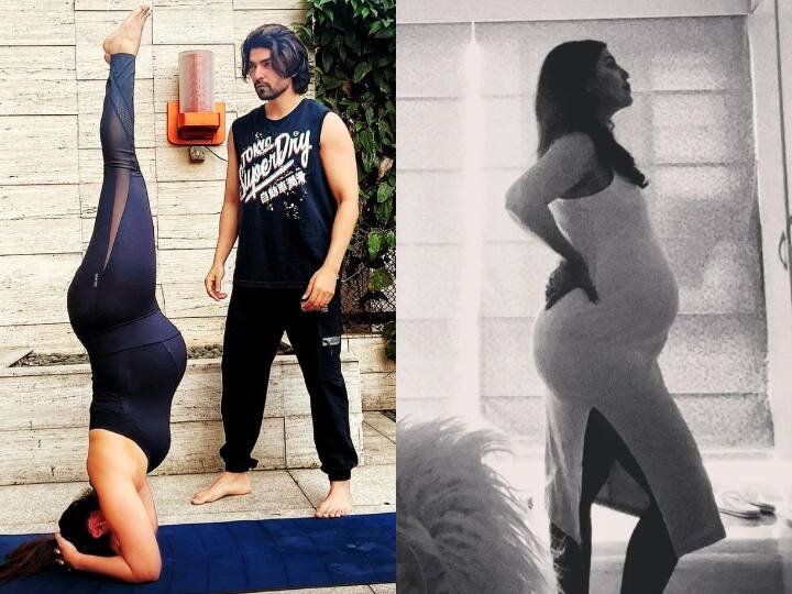 Mom-To-Be Debina Bonnerjee Tries Headstand In Her Third Trimester Mom-To-Be Debina Bonnerjee Tries Headstand In Her Third Trimester