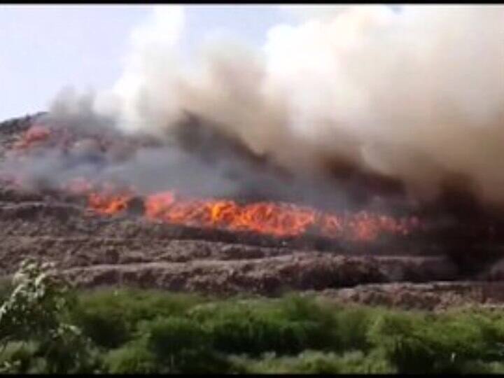 Fire Breaks out at Delhi Ghazipur Landfill 5 Fire Tenders at the spot Ghazipur Landfill Fire: गाजीपुर लैंडफिल में कूड़े के पहाड़ में लगी आग, दमकल की 5 गाड़ियां मौके पर पहुंचीं