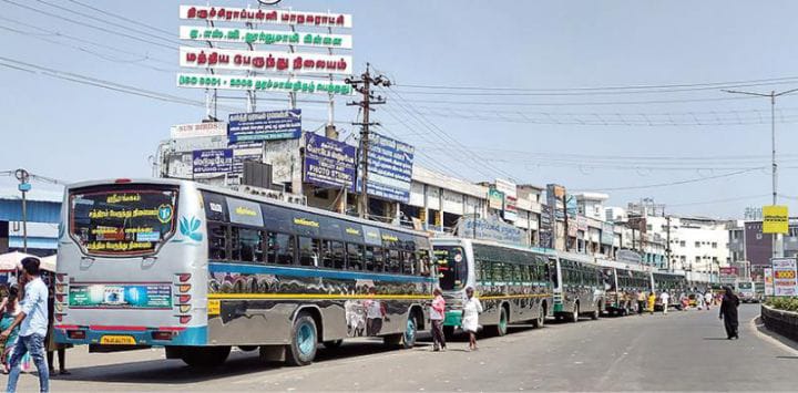 திருச்சி : பேருந்து சேவைகள் முடக்கம்.. 1500 மேற்பட்ட காவலர்கள் பணியில் தீவிரம்..