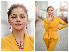 येलो ड्रेस में ओवरलोड ब्यूटी ... रूबीना दिलैक की ये मदहोश कर देने वाले तेवर, कहीं ले ना लें फैन्स की जान !