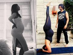 देबिना से पहले प्रेग्नेंसी में ख़ुद को फिट रखने के लिए योग करती थीं ये एक्ट्रेस, देखें वायरल फोटोज़