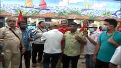 Bharat Bandh: দমদম মেট্রো স্টেশনে বনধের সমর্থনে বিক্ষোভ বাম কর্মী সমর্থকদের ।Bangla News