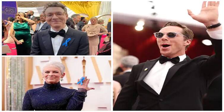 Oscars 2022 winners 94th Academy Awards: Red Carpet Lit Up In Ukrainian Flag Colours Oscars 2022: অস্কার ২০২২-এর রেড কার্পেট উজ্জ্বল ইউক্রেনীয় পতাকার রঙে