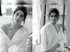 Karishma Tanna : मोनोक्रोम डायरिज; करिश्मा तन्नाचा लूक चर्चेत
