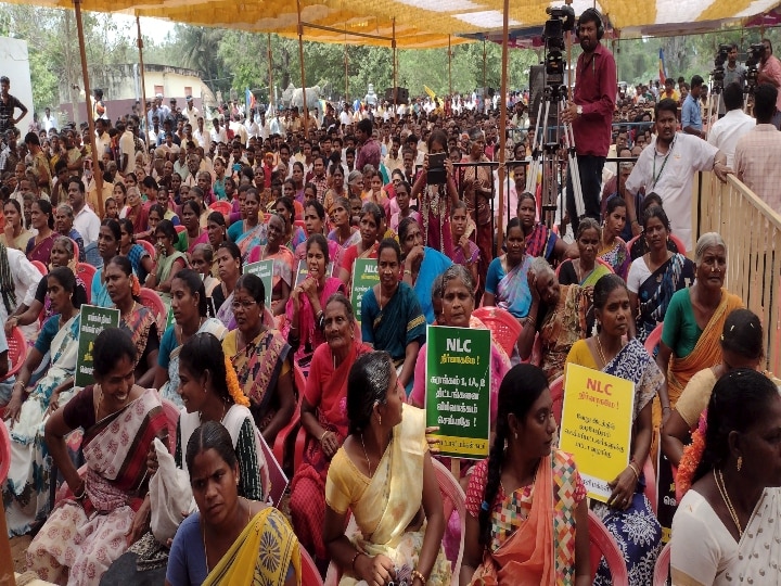 காவல்துறை மட்டுமல்ல ராணுவத்தை கொண்டு வந்தாலும் நிலத்தை எடுக்க விடமாட்டோம்... நெய்வேலியில் பாமக அன்புமணி ராமதாஸ் பேச்சு