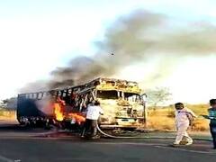 Rajasthan News: जोधपुर में चलते-चलते अचानक ट्रक में लगी आग, ड्राइवर की ऐसे बची जान