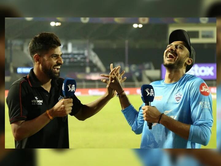 IPL 2022 Akshar Patel and Lalit Yadav talks about Partnership against Mumbai Indians IPL 2022: अक्षर और ललित ने मुंबई के जबड़े से छीन ली थी जीत, बताया रन चेज़ के दौरान क्या चल रहा था दिमाग में