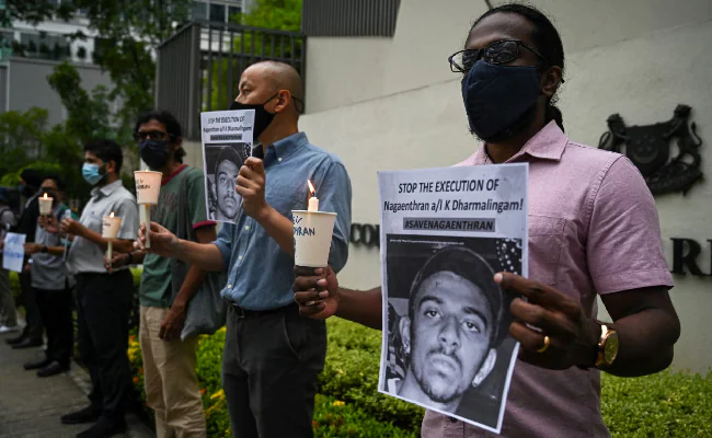 Singapore Court Rejects Mentally Ill Man's Appeal Against Death सिंगापुर कोर्ट का हैरानी भरा फैसला, मानसिक रूप से बीमार भारतीय मूल के व्यक्ति की मौत के खिलाफ अपील खारिज