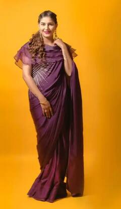 PHOTO : 'ठुमका क्विन' सपना चौधरीची बातच न्यारी; इंडो-वेस्टर्न लूक्समध्ये दिसतेय भारी!