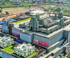 Yadadri Temple : 1800 कोटींच्या खर्चातून तयार झालंय 'हे' मंदिर, काय आहे खास?