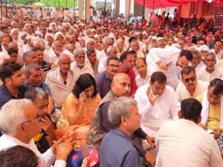 Haryana Government refuses to give compensation, farmers sit on hunger strike demanding Haryana News: मुआवजे की मांग को लेकर किसानों ने शुरू किया आंदोलन, सरकार पर लगाया यह आरोप
