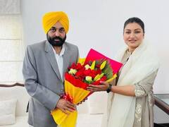 Bhagwant Mann Photos: पंजाब में AAP की महिला विधायकों ने की सीएम भगवंत मान से मुलाकात, देखिए ये खास तस्वीरें