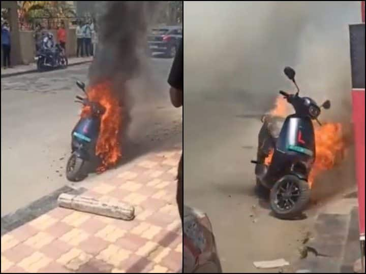 govt orders probe in to ola electric scooter fire case check in details સરકારે આપ્યો ઈ-સ્કૂટરમાં આગ લાગ્યાની તપાસનો આદેશ, સોશિયલ મીડિયા પર વાયરલ થયો હતો વીડિયો