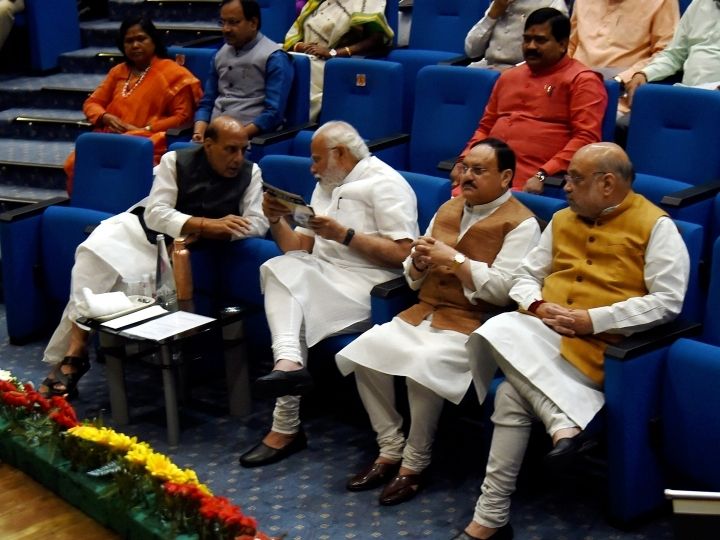 BJP MPs At TodayThanked PM Modi For Extending Pradhan Mantri Garib ...