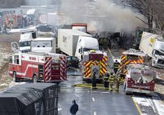 ਅਮਰੀਕਾ ਹਾਈਵੇ 'ਤੇ ਇੱਕ ਤੋਂ ਬਾਅਦ ਇੱਕ 50 ਤੋਂ ਵੱਧ ਗੱਡੀਆਂ ਦੀ ਟੱਕਰ, 3 ਦੀ ਮੌਤ, ਦੇਖੋ ਹਾਦਸੇ ਦੀ ਭਿਆਨਕ ਵੀਡੀਓ