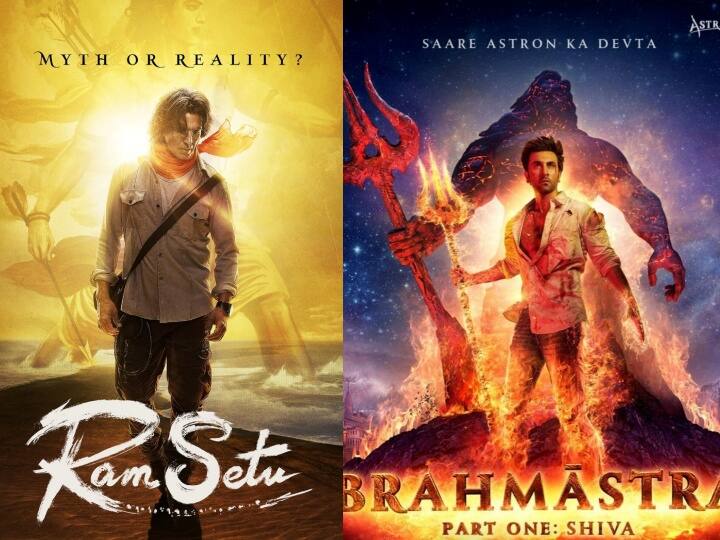 Akshay Kumar Ram setu ranbir kapoor ramayan adipurush mahabharat ramayan mythological movies craze after rrr release राम सेतु से लेकर ब्रह्मास्त्र तक, आरआरआर के बाद दर्शकों को पौराणिक कहानियों पर बनी इन फिल्मों का है बेसब्री से इंतजार
