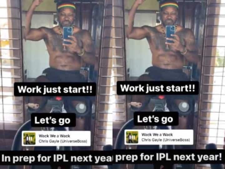 IPL 2022 News: 'In Prep For IPL Next Year': Chris Gayle Posts Video of Intense Workout Session In Gym 'In Prep For IPL Next Year': Chris Gayle Posts Video of Intense Workout Session In Gym